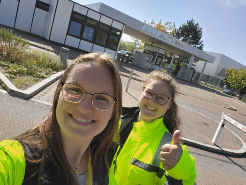 Unterwegs im BMW Werk Regensburg